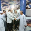 محافظ قنا يقدم واجب العزاء في شهيد العمل بقرية المراشدة