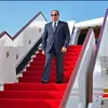 السيسي يصل قطر