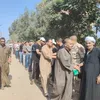 جانب من الجنازة 