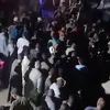 جانب من سقوط السيارة 