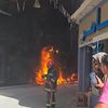 حريق سابا باشا