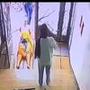 زوج يسحل ويخطف طليقته 