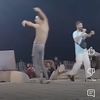 "طارق ميشو" راقص شاطئ النخيل 