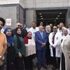 محافظ بورسعيد وأعضاء المجلس الإقليمي الصحي  يفتتحون 14 سرير عناية مركزة بمستشفى الصدر 