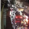 انهيار بلكونة عقار بالشرقية 