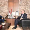 وزيرا البترول وقطاع الاعمال 
