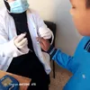 اثناء فحص تلاميذ المدارس بقنا 