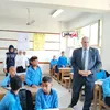 اثناء الجولة الميدانية 