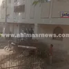 اثناء تحميل اخشاب الاشجار 
