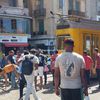 انفصال عربتي ترام