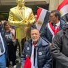 تمثال الرئيس السيسي في بلحيكا