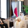 رئيس حكومة قطر وسفير مصر بالدوحة