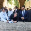زيارة وزير الاتصالات لقنا 