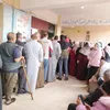 جانب من الإقبال على الانتخابات 