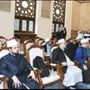 رئيس جامعة الأزهر محاضرًا لأئمة وعلماء ماليزيا المشاركين بمسجد مصر الكبير