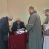 طوابير في اليوم الأول 