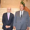 أيمن العشري رئيس غرفة القاهرة التجارية خليل الحاج توفيق رئيس غرفة تجارة الأردن