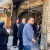 النيابة الإدارية تعاين حريق محل بالجيزة