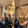 وزارة السياحة: رئيس وزراء جمهورية بوروندي وحرمه يزوران المتحف المصري الكبير