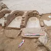 إحدى القطع الأثرية المعثور عليها