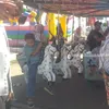 إقبال على الملاهي الشعبية بكفر الشيخ 