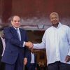 الرئيس السيسي ونظيره الأوغندي