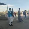 جانب من الازدحام 