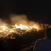 جانب من الحريق