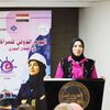 الدكتورة ميرفت السيد خلال التكريم