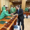 لقاء عمال النظافة 