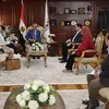 محافظ بنى سويف ومدير برنامج الأغذية 