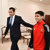 وزير الشباب والرياضة وعبد الله حسونة