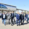 وزير النقل في قطار المونوريل