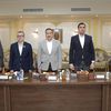 وزيرا التخطيط والشباب والرياضة ومحافظ بورسعيد يتابعون مستجدات مشروع استاد النادي المصري الجديد