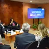 الدكتور عبدالعزيز قنصوة وزير التعليم العالي والبحث العلمي والدكتورة عبلة عبد اللطيف