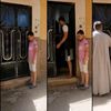 أب يرفض استلام ابنه ويغلق الباب فى وجهه