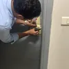 اثناء غلق العيادة الغير مرخصة