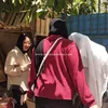 الطالبات عقب الخروج من الامتحان