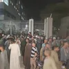 انتظار خروج الجثامين