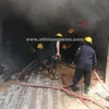 جانب من الحريق