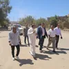 جانب من تفقد قرية المحروسة 