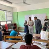 جانب من تفقد لجان الامتحانات الشهادة الاعدادية 