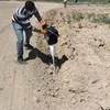 رش أرض زراعية 