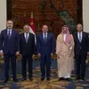 لقاء السيسي ووزراء الخارجية