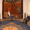 لقاء السيسي ووزراء الخارجية
