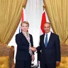 وزير الخارجية ووزيرة خارجية المملكة المتحدة