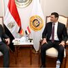 وزير الصناعة والسفير الالمانى