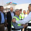 وزير الصناعة ومحافظ بنى سويف 
