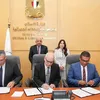 وزيرا الاسكان والكهرباء 
