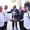 الرئيس السيسي يكرم منتخب مصر 